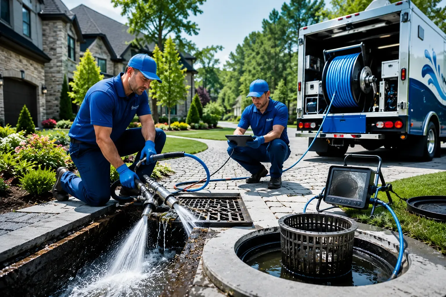 Local outdoor drain cleaning professionals in Courtland, MS